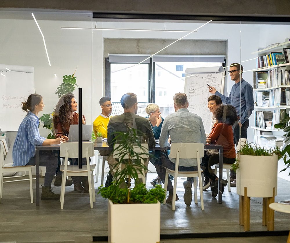 happy casual business team in meeting 2023 11 27 05 02 57 utc